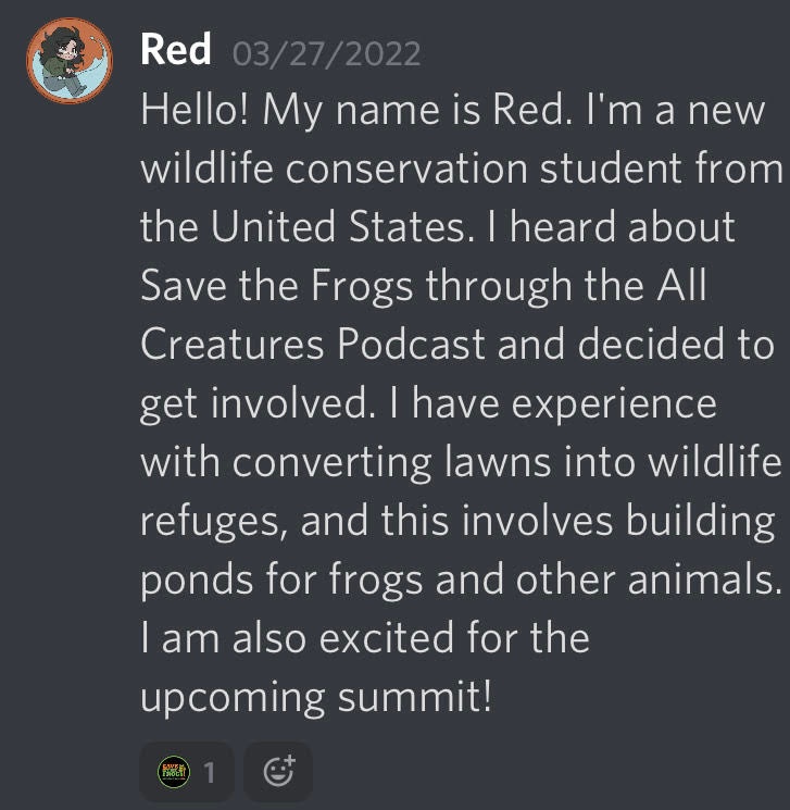All Creatures Podcast frogs