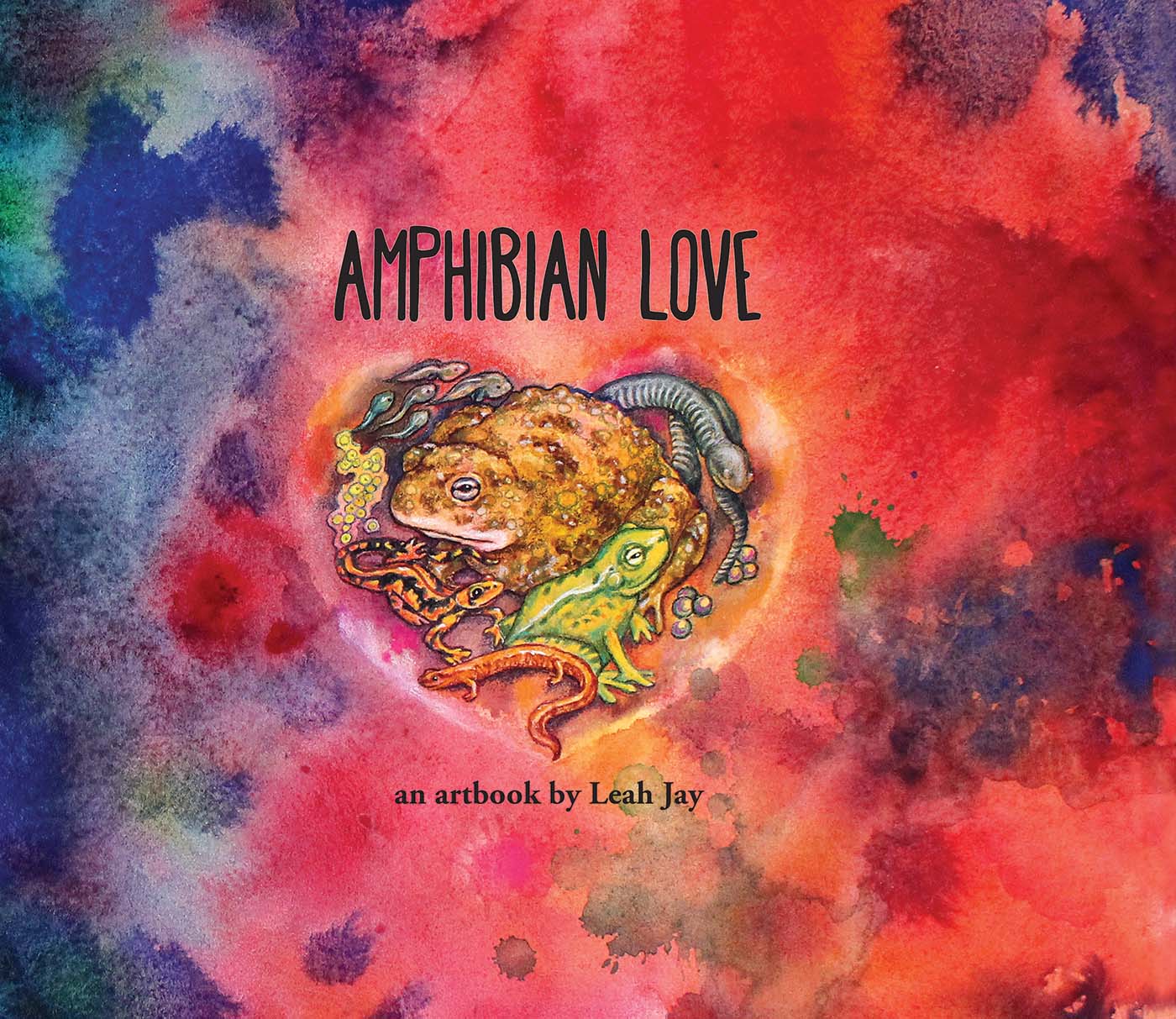Amphibian Love Artbook by Leah Jay