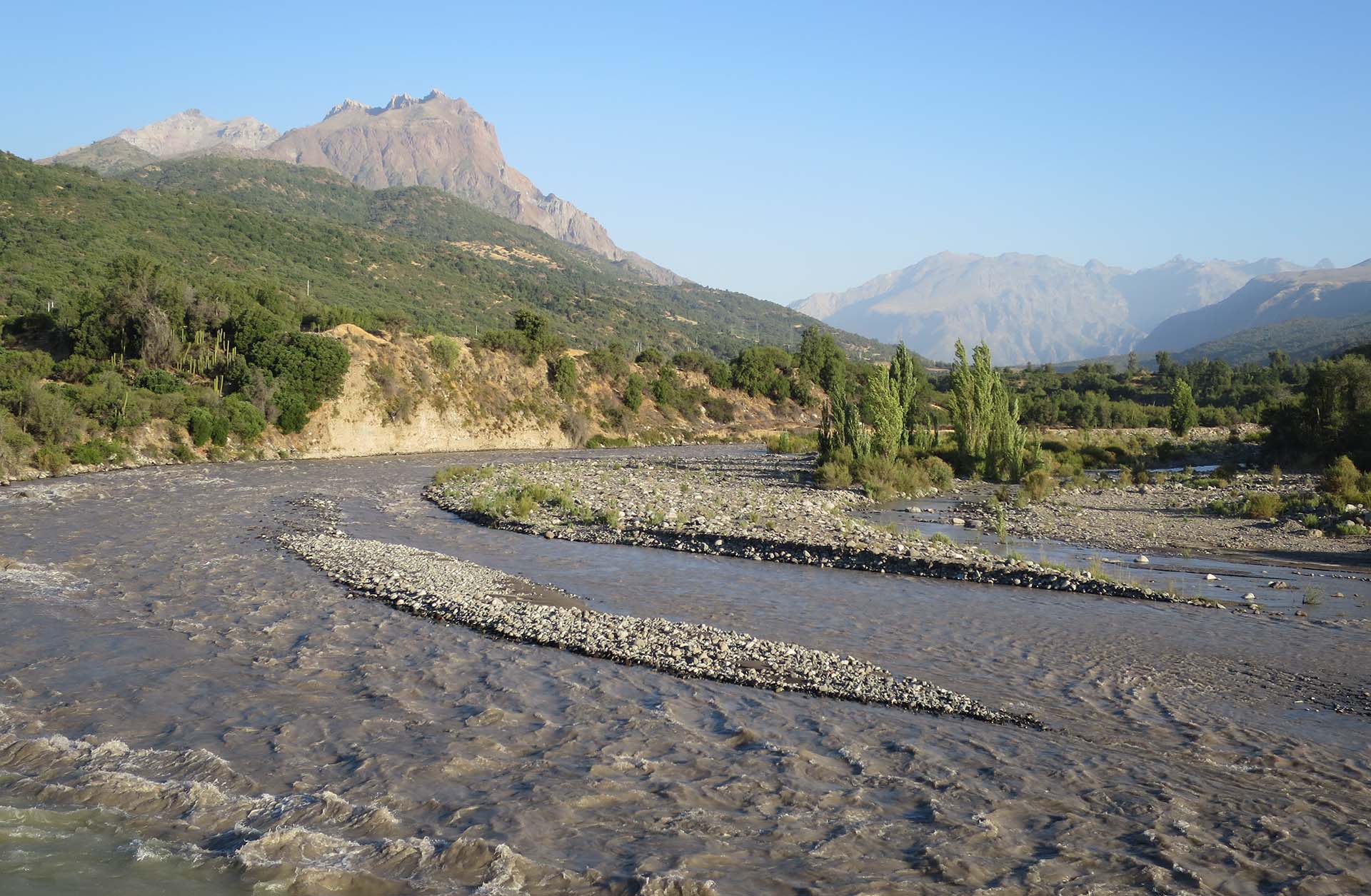 Cachapoal Valley Chile River