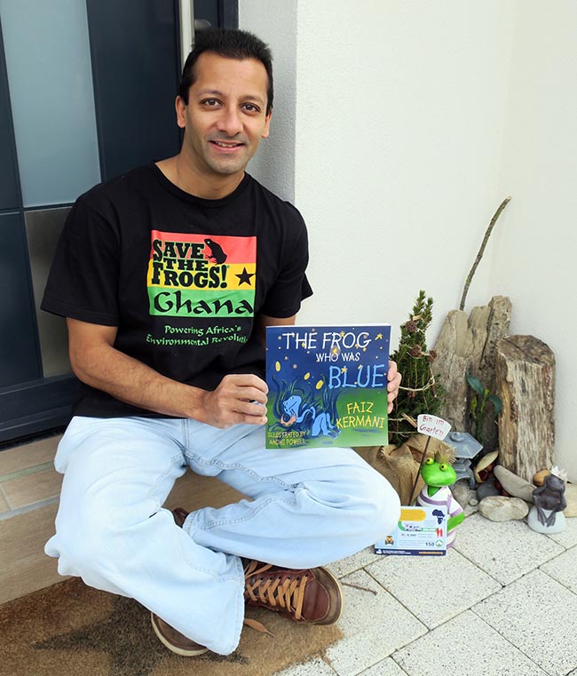 Faiz Kermani - Save The Frogs Volunteer