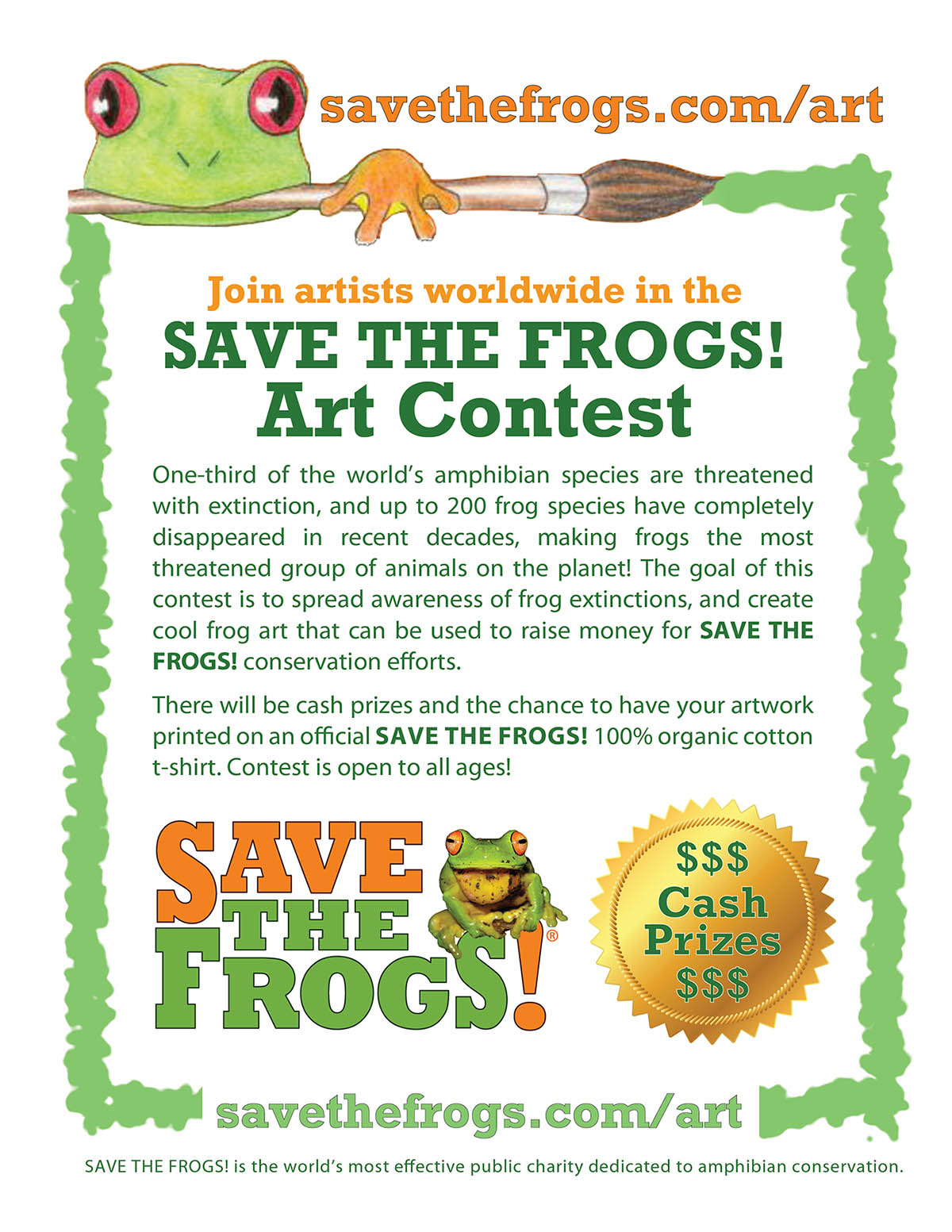 Flyer-Save-The-Frogs-Art-Contest-1200