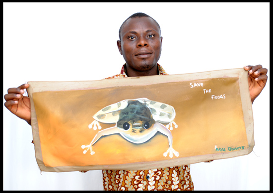 Gilbert with Togo Slippery Frog 550