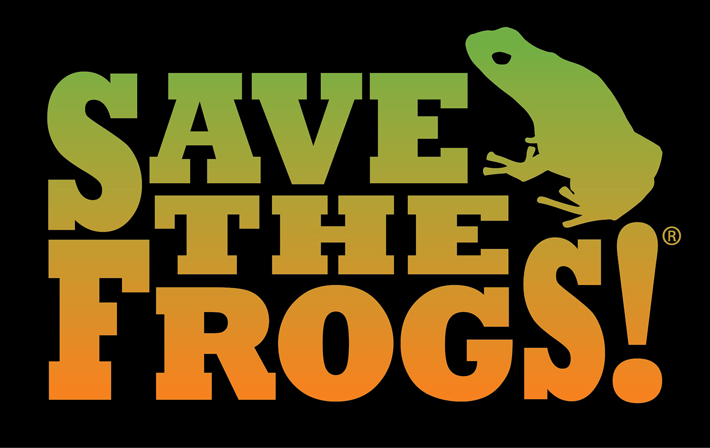 Save The Frogs Gradient Logo