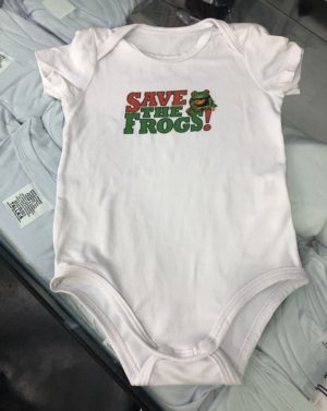 Infant Bodysuit Save The Frogs