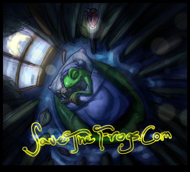 Jet Kimchrea Save the frogs art contest