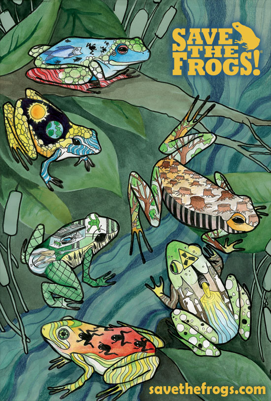 Pollution Frog Art Competition