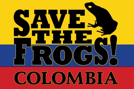 Save The Frogs Colombia Logo