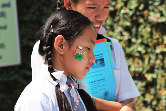 Nepal Sanepa STF Day 2017 face painting2