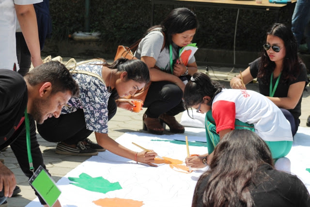 Nepal Sanepa STF Day 2017 mural1
