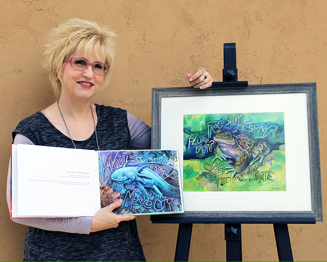 Leah Jay Frog Art