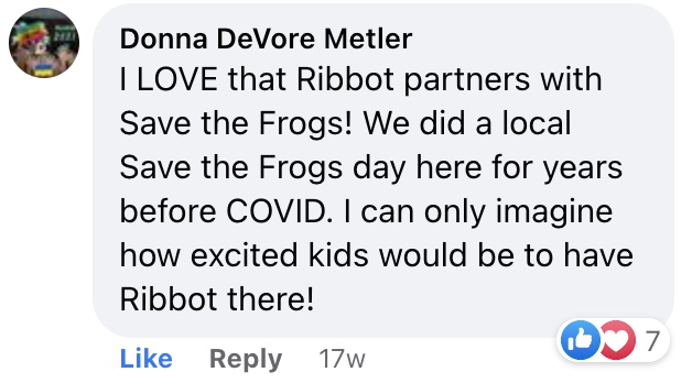 Ribbot testimonial Donna Devore Metler 2