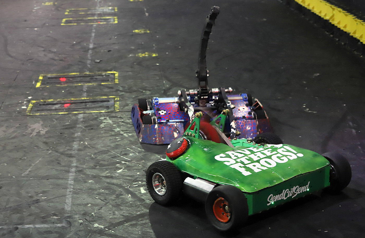 Ribbot with logo