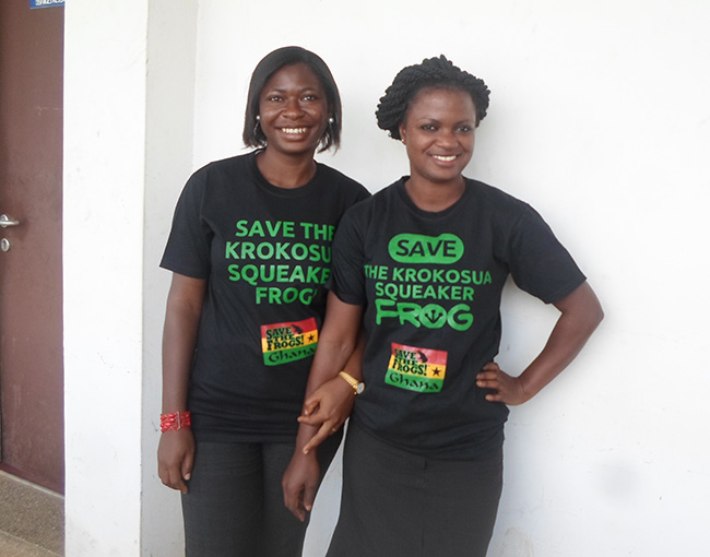 Sandra Owusu-Gyamfi and Hamdia Mahama