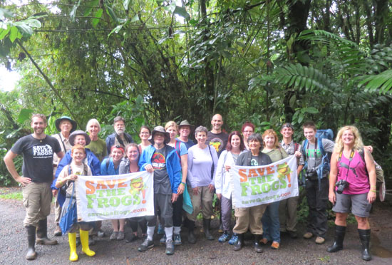 Save The Frogs Costa Rica Ecotour 2017