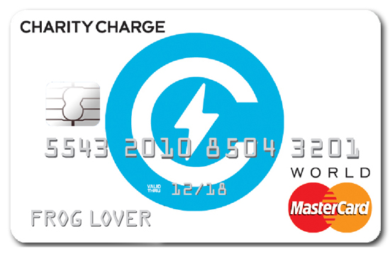 charity charge save the frogs