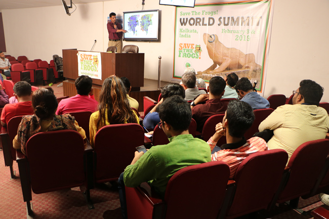 india save the frogs world summit 2019 kolkata animesh ghose