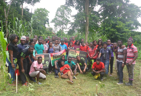 knust members restoring degraded habitat group flag 2017 wewe b