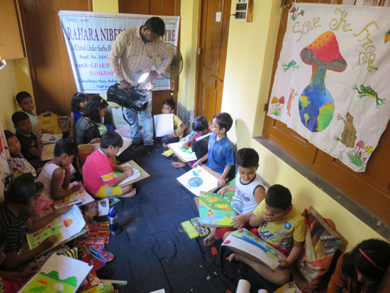 kolkata rahara nibedita 2018 kids painting 3