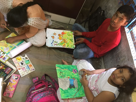 kolkata rahara nibedita 2018 kids painting 5