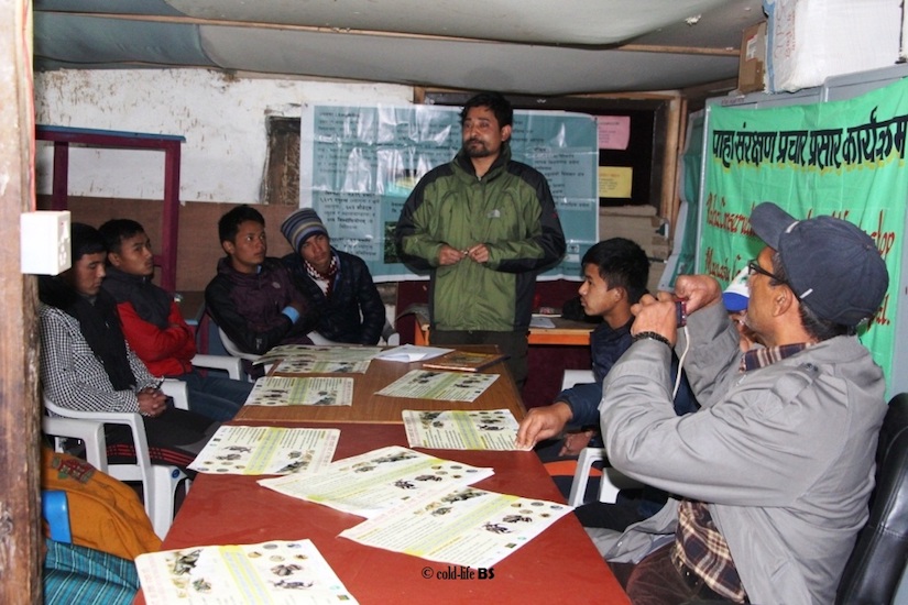 manaslu Amphibian Conservation Dissemination Workshop at Philim Sirdibas biraj shrestha