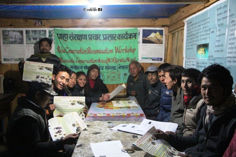manaslu Amphibian Conservation Group at Prok biraj shrestha