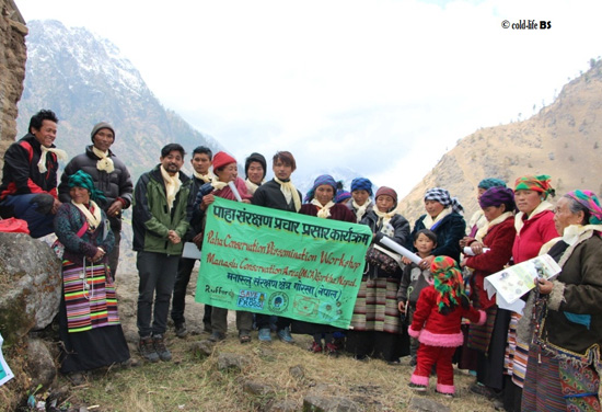 manaslu pemathang monastery lokpa