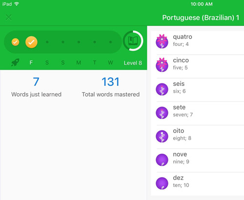 memrise portuguese