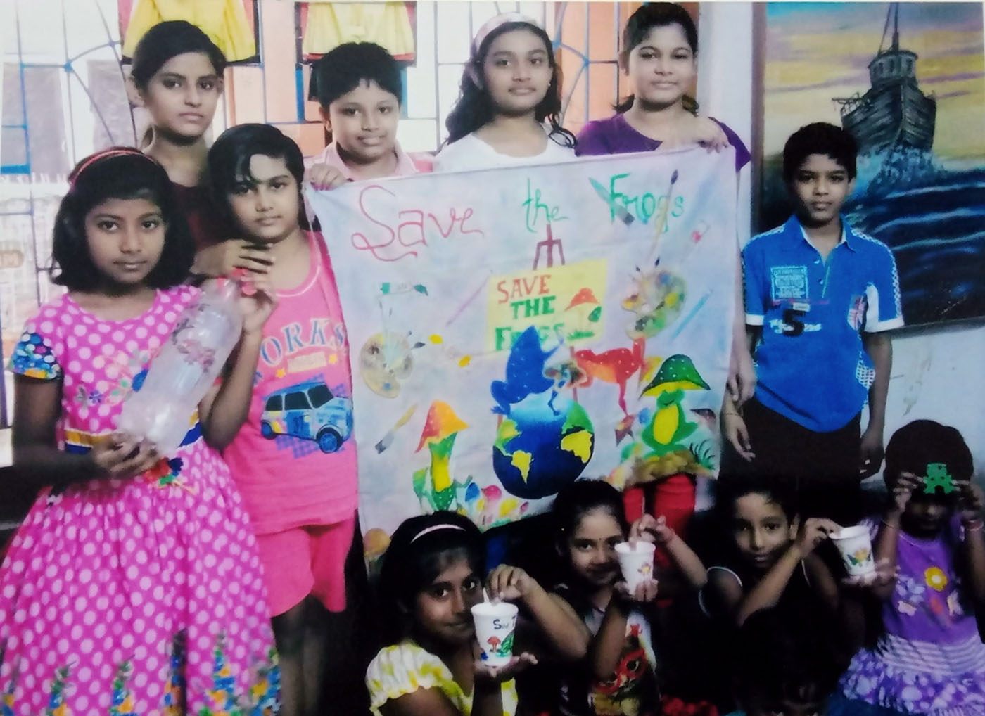 rahara nibedita kolkata frog art
