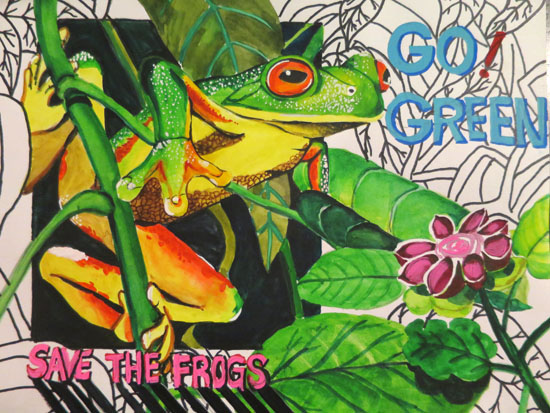 Frog Art Competition
