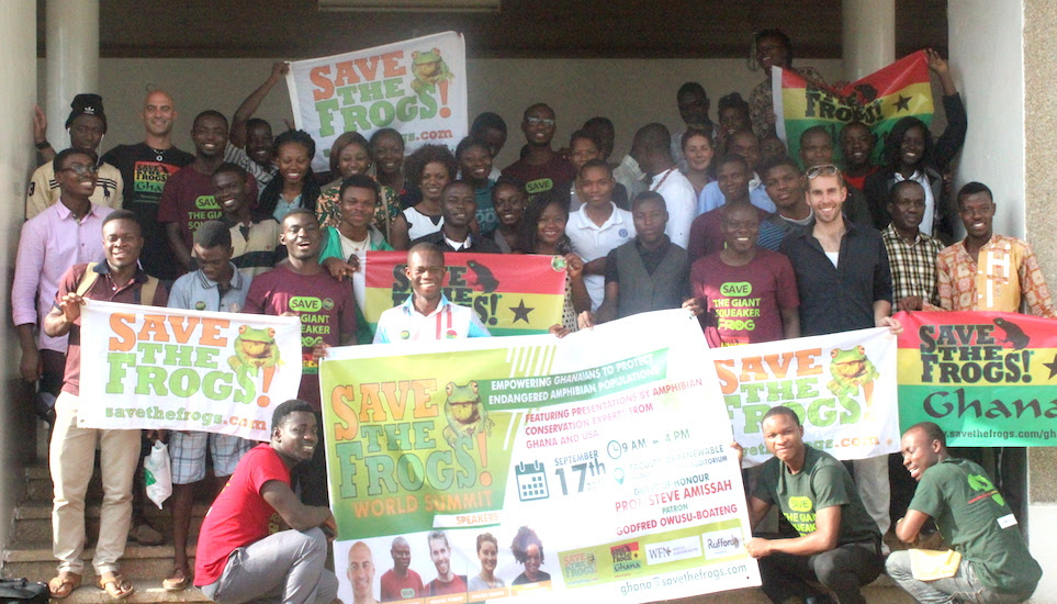 save the frogs world summit ghana expedition 2016