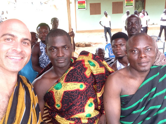 white chief ghana