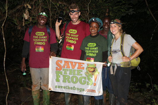 SAVE THE FROGS! Ghana Expedition