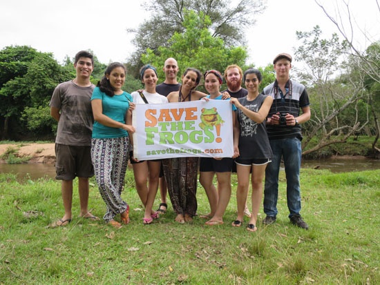 save the frogs paraguay